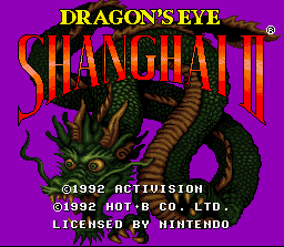 Shanghai II Dragon's Eye screenshot 4 for Super Nintendo